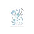 Picture of Blue Leaves IV _GroupedProduct_Rectangle_Portrait_Unframed_Print_Only_