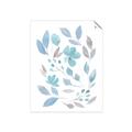 Picture of Blue Leaves IV _GroupedProduct_Rectangle_Portrait_Unframed_Print_Only_