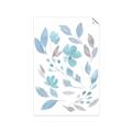 Picture of Blue Leaves IV _GroupedProduct_Rectangle_Portrait_Unframed_Print_Only_