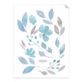 Picture of Blue Leaves IV _GroupedProduct_Rectangle_Portrait_Unframed_Print_Only_