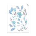 Picture of Blue Leaves IV _GroupedProduct_Rectangle_Portrait_Unframed_Print_Only_