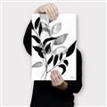 Picture of Black Botanical _GroupedProduct_Rectangle_Portrait_Canvas_