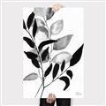 Picture of Black Botanical _GroupedProduct_Rectangle_Portrait_Canvas_