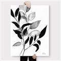 Picture of Black Botanical _GroupedProduct_Rectangle_Portrait_Canvas_