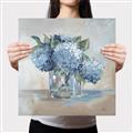Picture of Blue Hydrangea _GroupedProduct_Square_Canvas_