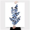 Picture of Blue Color Eucalyptus I  _GroupedProduct_Rectangle_Portrait_Canvas_