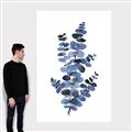 Picture of Blue Color Eucalyptus I  _GroupedProduct_Rectangle_Portrait_Canvas_