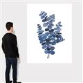 Picture of Blue Color Eucalyptus II  _GroupedProduct_Rectangle_Portrait_Canvas_