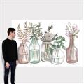 Picture of Bottled Plants I _GroupedProduct_Rectangle_Landscape_Canvas_