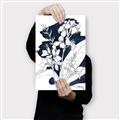 Picture of Blue & White Flower I  _GroupedProduct_Rectangle_Portrait_Canvas_