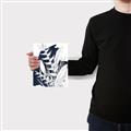 Picture of Blue & white flower II _GroupedProduct_Rectangle_Portrait_Canvas_