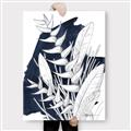 Picture of Blue & white flower II _GroupedProduct_Rectangle_Portrait_Canvas_