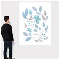 Picture of Blue Leaves IV _GroupedProduct_Rectangle_Portrait_Canvas_