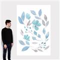 Picture of Blue Leaves IV _GroupedProduct_Rectangle_Portrait_Canvas_