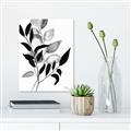 Picture of Black Botanical _GroupedProduct_Rectangle_Portrait_Canvas_