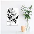 Picture of Black Botanical _GroupedProduct_Rectangle_Portrait_Canvas_