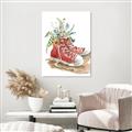 Picture of Red Shoe Garden  _GroupedProduct_Rectangle_Portrait_Canvas_