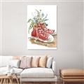 Picture of Red Shoe Garden  _GroupedProduct_Rectangle_Portrait_Canvas_