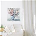 Picture of Peonies in vase _GroupedProduct_Square_Canvas_