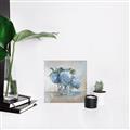 Picture of Blue Hydrangea _GroupedProduct_Square_Canvas_