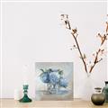 Picture of Blue Hydrangea _GroupedProduct_Square_Canvas_