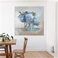 Picture of Blue Hydrangea _GroupedProduct_Square_Canvas_