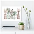 Picture of Bottled Plants I _GroupedProduct_Rectangle_Landscape_Canvas_