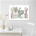 Picture of Bottled Plants I _GroupedProduct_Rectangle_Landscape_Canvas_