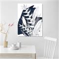 Picture of Blue & white flower II _GroupedProduct_Rectangle_Portrait_Canvas_