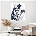 Picture of Blue & white flower II _GroupedProduct_Rectangle_Portrait_Canvas_