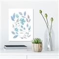 Picture of Blue Leaves IV _GroupedProduct_Rectangle_Portrait_Canvas_
