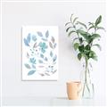 Picture of Blue Leaves IV _GroupedProduct_Rectangle_Portrait_Canvas_
