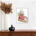 Picture of Red Shoe Garden  _GroupedProduct_Rectangle_Portrait_Canvas_Framed_