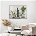 Picture of Plant Group _GroupedProduct_Rectangle_Landscape_Canvas_Framed_