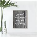 Picture of The Right Thing _GroupedProduct_Rectangle_Portrait_Canvas_Framed_