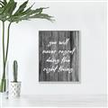 Picture of The Right Thing _GroupedProduct_Rectangle_Portrait_Canvas_Framed_