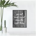 Picture of The Right Thing _GroupedProduct_Rectangle_Portrait_Canvas_Framed_