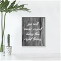 Picture of The Right Thing _GroupedProduct_Rectangle_Portrait_Canvas_Framed_