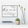 Picture of Marble Home _GroupedProduct_Rectangle_Landscape_Canvas_Framed_