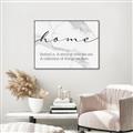 Picture of Marble Home _GroupedProduct_Rectangle_Landscape_Canvas_Framed_