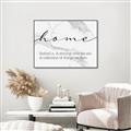 Picture of Marble Home _GroupedProduct_Rectangle_Landscape_Canvas_Framed_