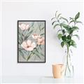Picture of Sweet Pink Bud _GroupedProduct_Rectangle_Portrait_Canvas_Framed_