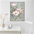 Picture of Sweet Pink Bud _GroupedProduct_Rectangle_Portrait_Canvas_Framed_