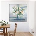 Picture of Pastel Blooming I  _GroupedProduct_Square_Canvas_Framed_
