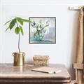 Picture of Pastel Blooming II  _GroupedProduct_Square_Canvas_Framed_