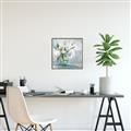 Picture of Pastel Blooming II  _GroupedProduct_Square_Canvas_Framed_