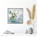 Picture of Pastel Blooming II  _GroupedProduct_Square_Canvas_Framed_