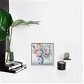 Picture of Peonies in vase _GroupedProduct_Square_Canvas_Framed_