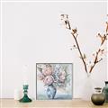 Picture of Peonies in vase _GroupedProduct_Square_Canvas_Framed_