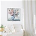 Picture of Peonies in vase _GroupedProduct_Square_Canvas_Framed_